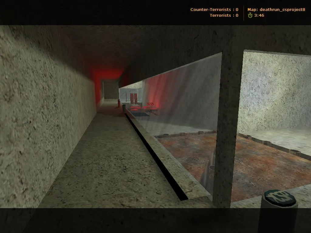 Скриншот Карта «deathrun_csproject» для CS 1.6