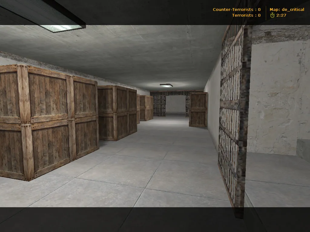 Скриншот  Карта de_critical для CS 1.6: точки, баланс, .nav для ботов, оптимизация wpoly/epoly