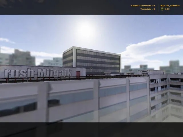 Скриншот  Карта de_underfire для CS 1.6 – тактические возможности и баланс