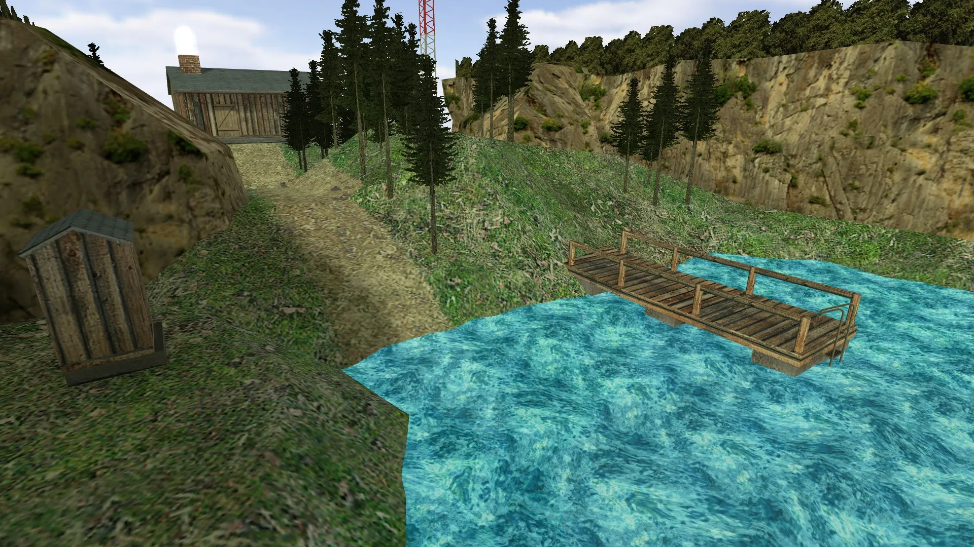 Скриншот  Карта «de_kesamokki» для CS 1.6 - Тактический анализ и детали