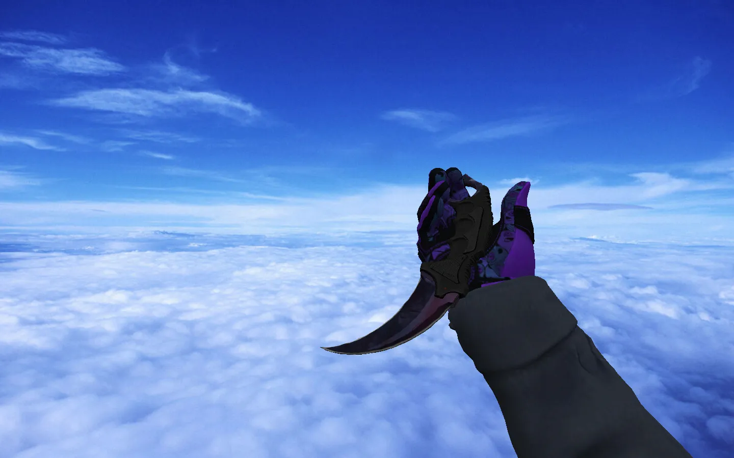 Скриншот  Пак ★ Спортивные перчатки | Ящик пандоры (рукава CT SAS) для CS 1.6: v_/p_/w_ модели, звуки, осмотр, уникальные скины