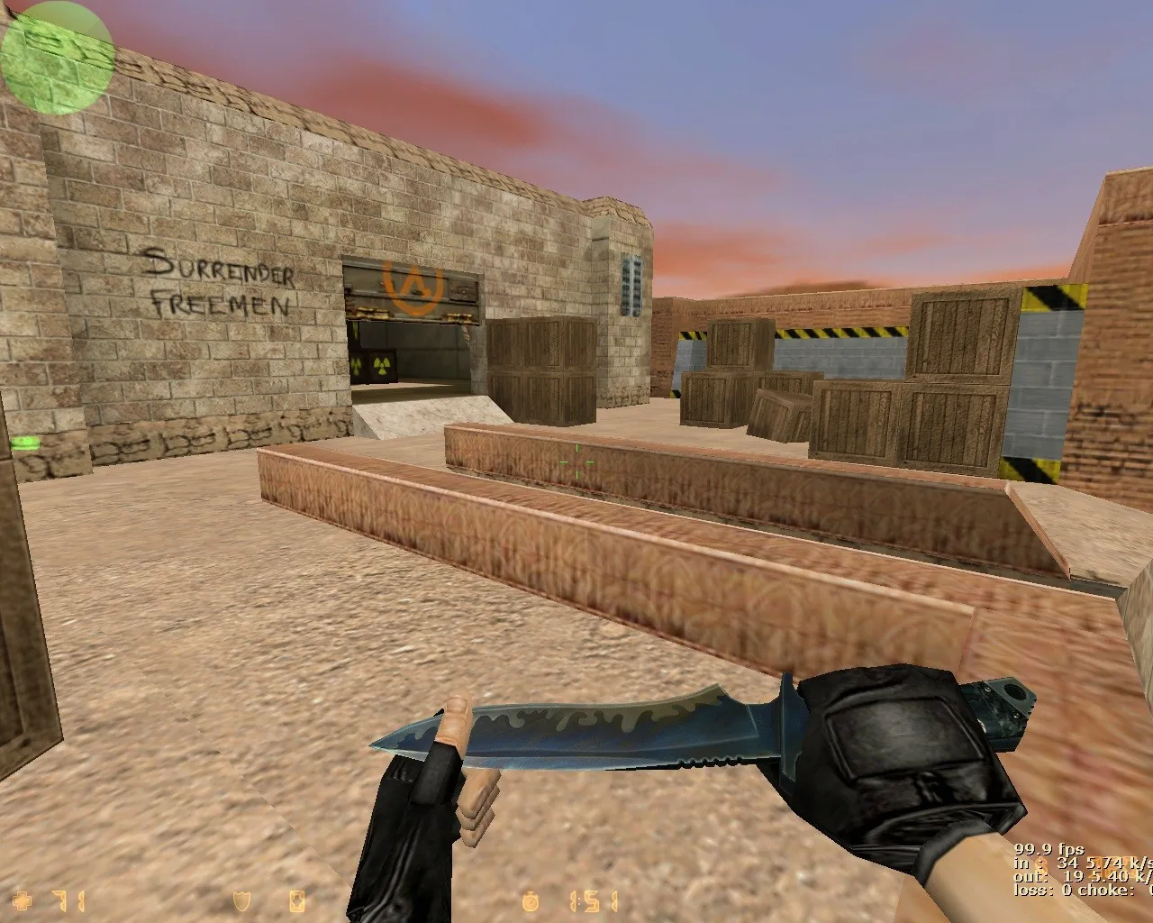 Скриншот  Карта de_small_lambda_base для CS 1.6 — тактические возможности и баланс