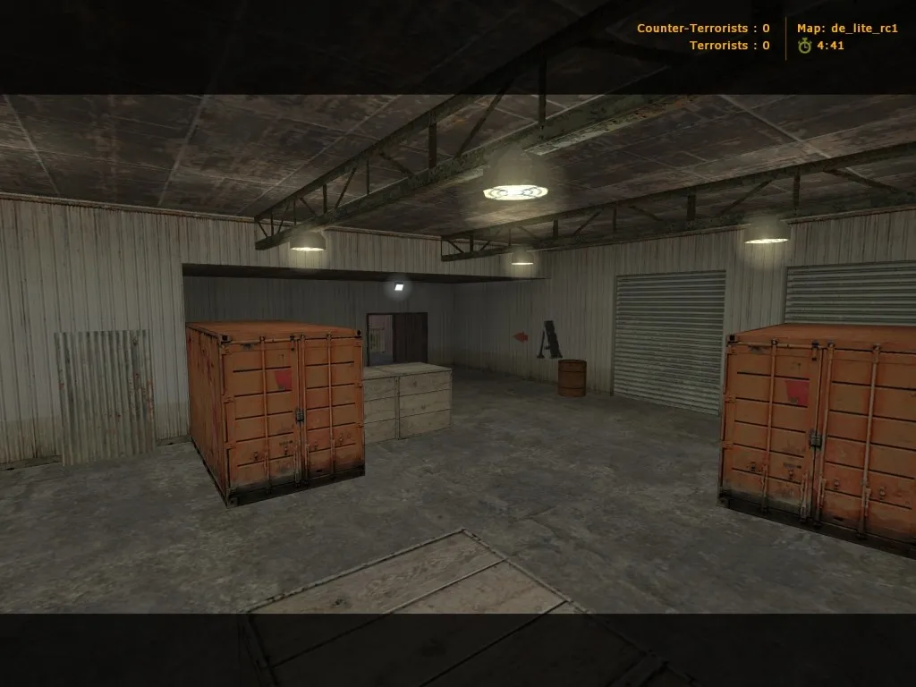 Скриншот  Карта de_lite_rc1 для CS 1.6 - Тактическое преимущество на картах DE