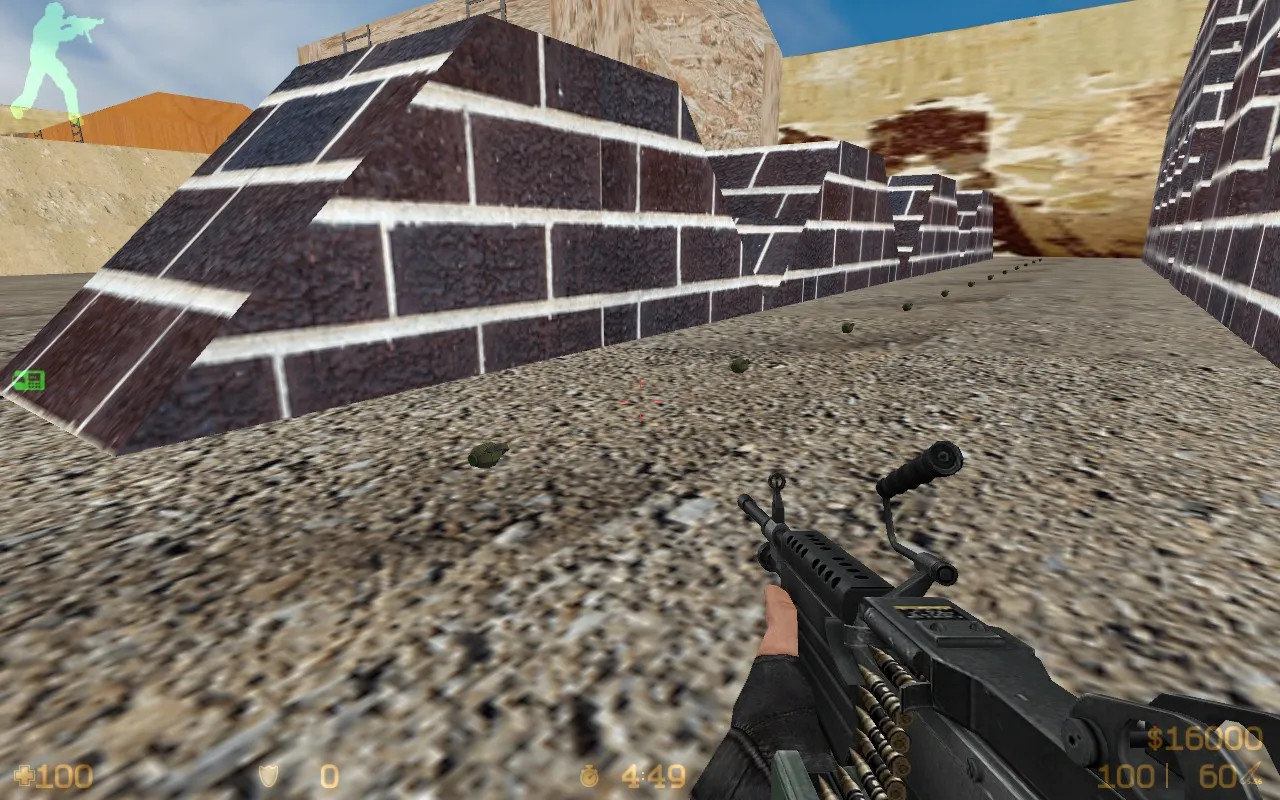 Скриншот  Карта de_rambo для CS 1.6 - Тактические возможности и оптимизация