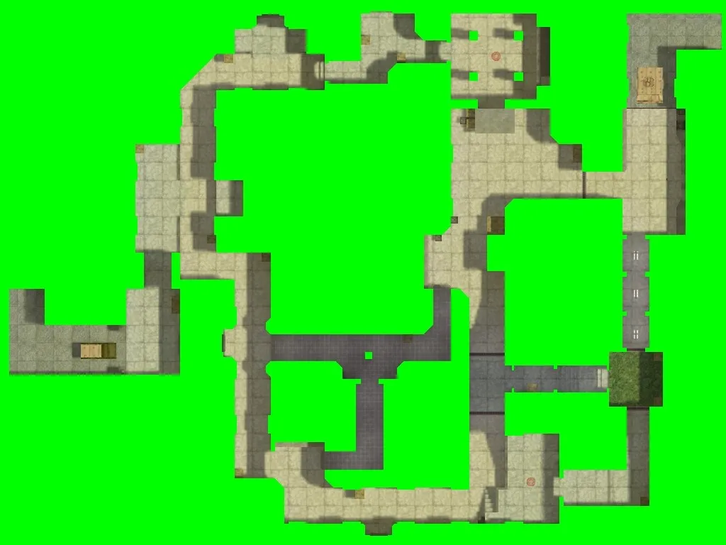 Скриншот  Карта de_brick_zone для CS 1.6: установка, настройка, .nav для ботов и советы по раундам