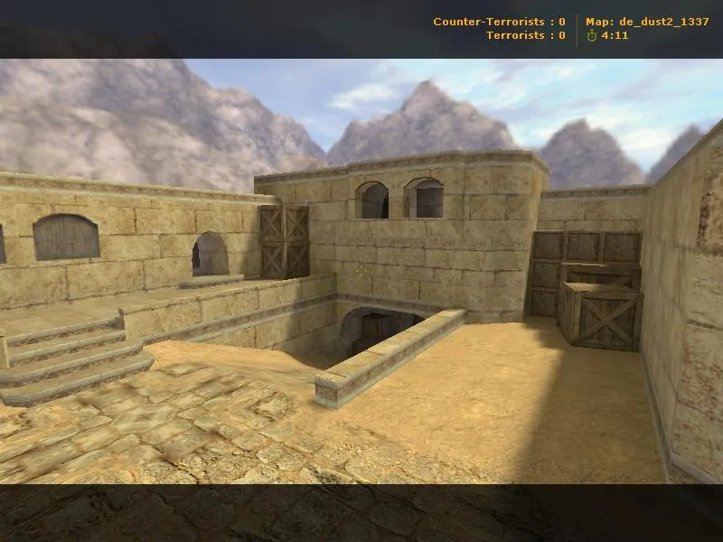 Скриншот Карта «de_dust2_1337» для CS 1.6