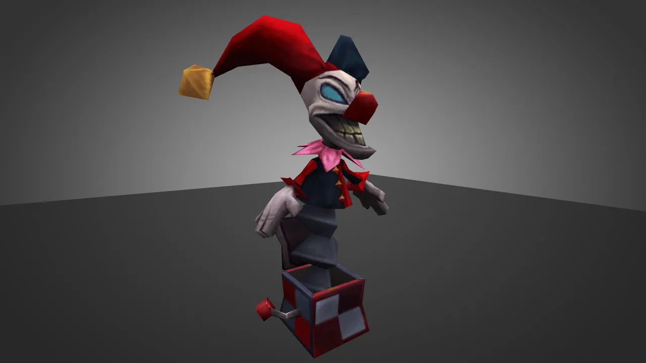 Скриншот Модель «Shaco's Jack In The Box» для CS 1.6 - Уникальный скин для вашего персонажа