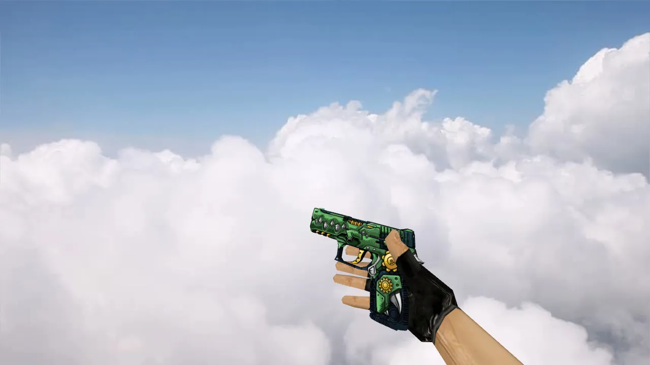 Скриншот Модель P250 «Прощальный оскал» для CS 1.6 - Скачать и установить