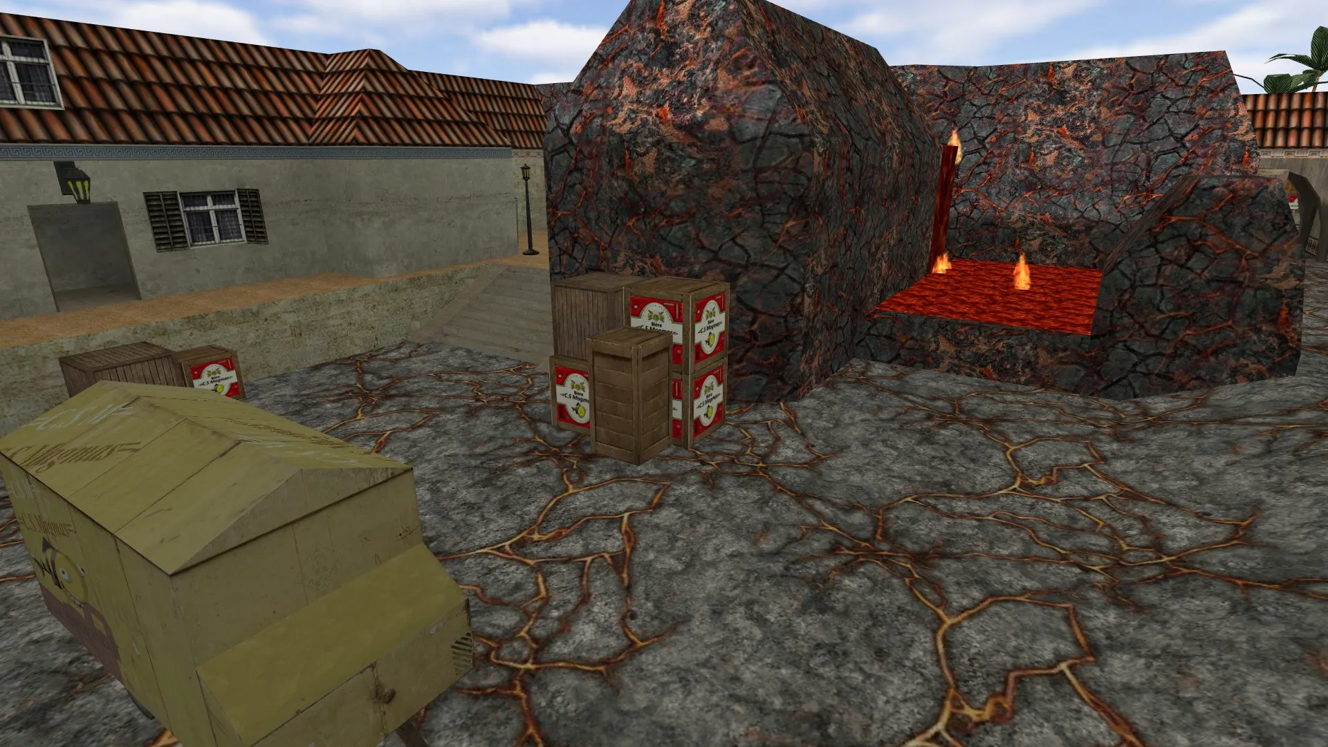 Скриншот  Карта de_inferno_suncsm для CS 1.6: Тактика и особенности