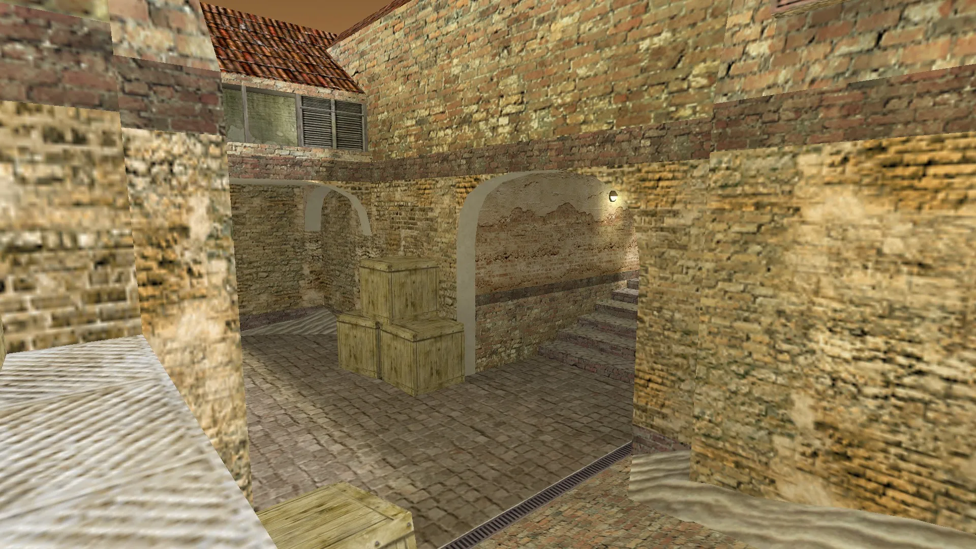 Скриншот  de_clan3_heat — DE карта для CS 1.6: точки, маршруты, .nav, баланс сторон и оптимизация