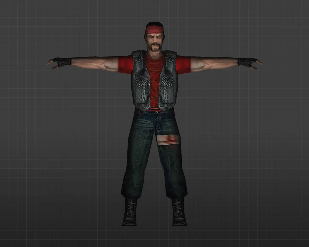 Скриншот Модель «Байкеры» для CS 1.6 - уникальный скин для вашего персонажа