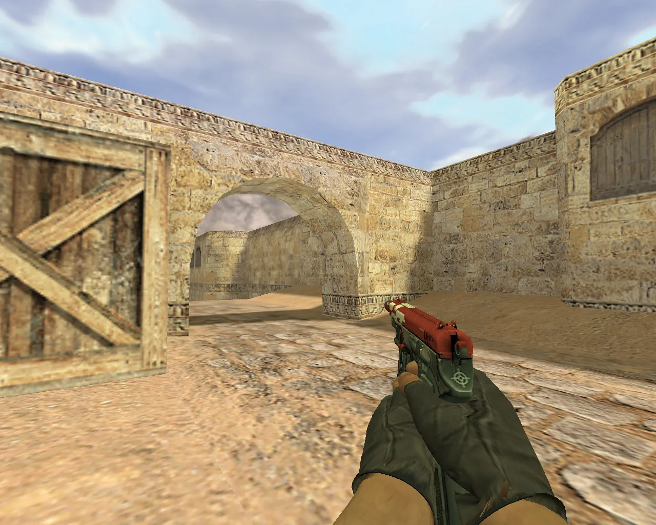 Скриншот Модель CZ-75 Красный ястреб для CS 1.6 - Идеальный выбор для игроков