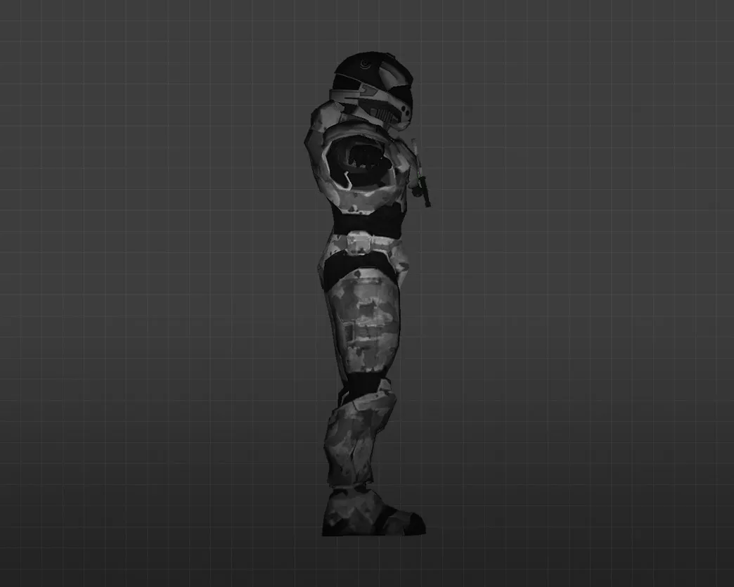 Скриншот Модель «Мастер Чиф» для CS 1.6 - Уникальный скин для игроков