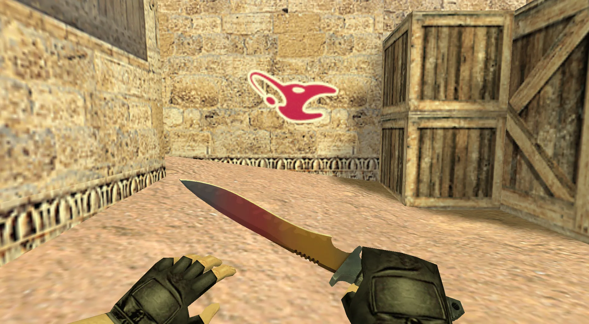 Скриншот Граффити «Mousesports Logo» для CS 1.6 - Киберспорт