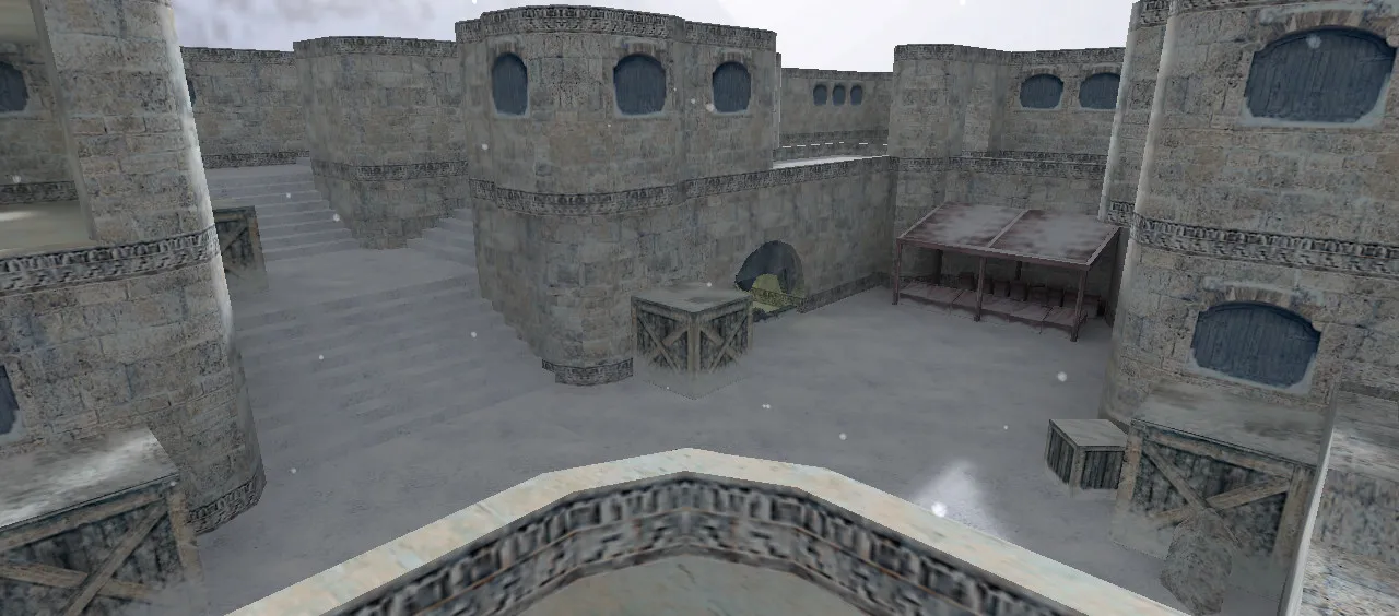 Скриншот Карта «de_kabul_winter» для CS 1.6