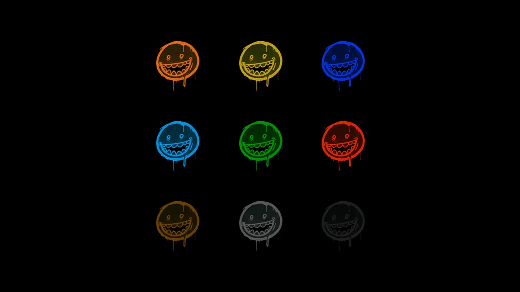 Скриншот Граффити «Зубастик» для CS 1.6 - Уникальный стиль для вашего игрового пространства