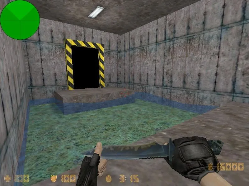 Скриншот  deathrun_form для CS 1.6: карта deathrun с точками, ловушками и поддержкой ботов