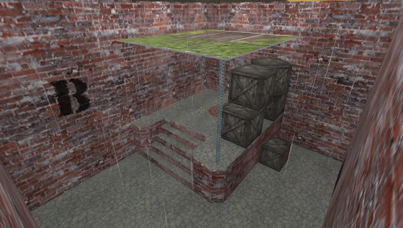 Скриншот  Карта de_storm_mansion для CS 1.6 - Тактические преимущества и особенности