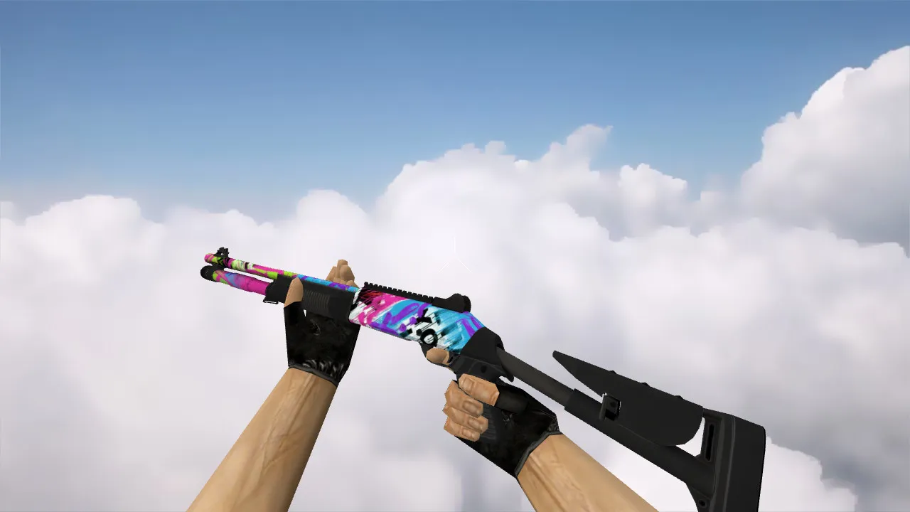 Скриншот XM1014 | Целую-обнимаю (XOXO) для CS 1.6 – Модели оружия