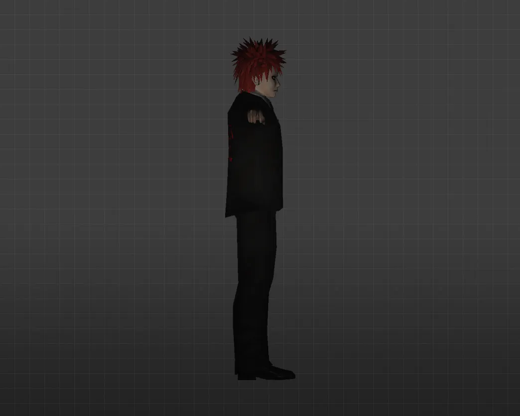 Скриншот Модель «Гаара» для CS 1.6 - Уникальный скин для фанатов аниме