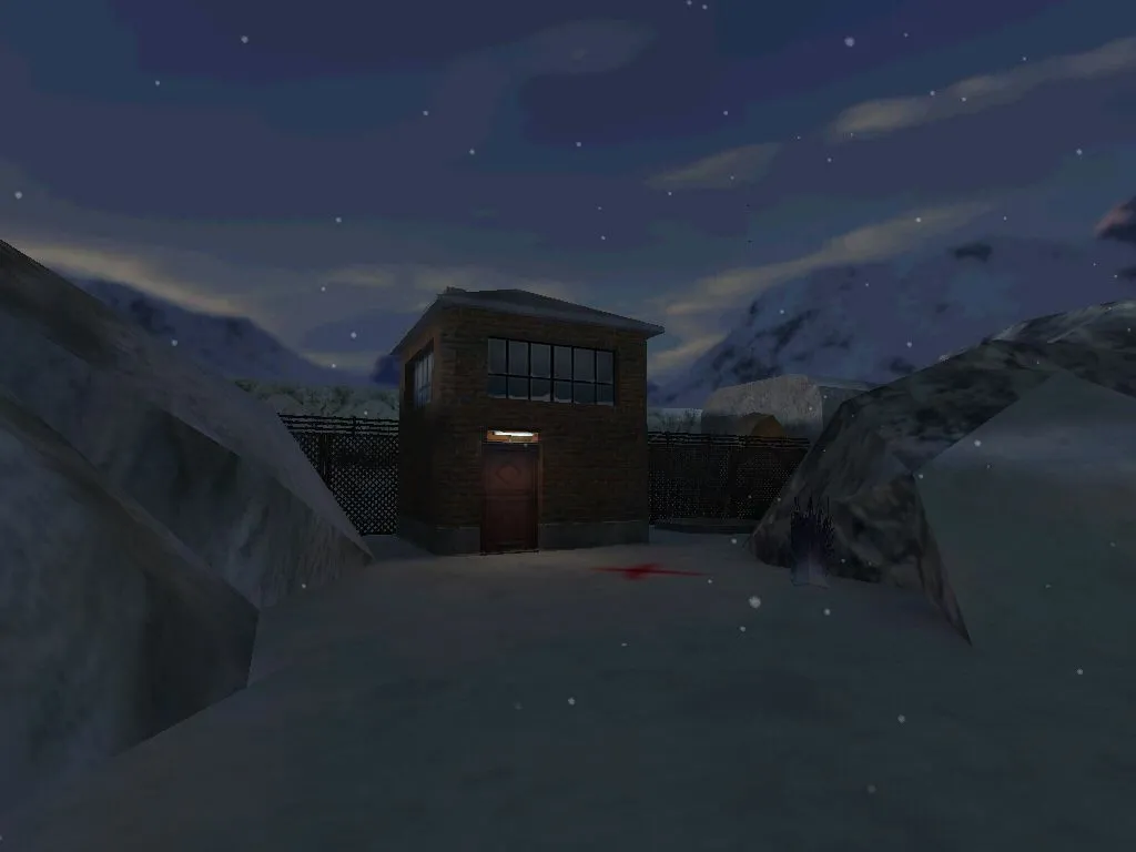 Скриншот  Карта de_buran для CS 1.6: баланс сторон, точки, .nav для ботов и оптимизация wpoly/epoly