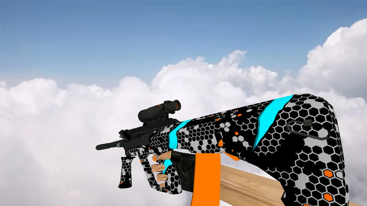 Скриншот Модель «AUG Next Technology» для CS 1.6 – Скачай сейчас