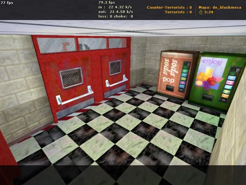 Скриншот  de_blackmesa для CS 1.6: тактика за Т и КТ, точки, .nav и оптимизация карты