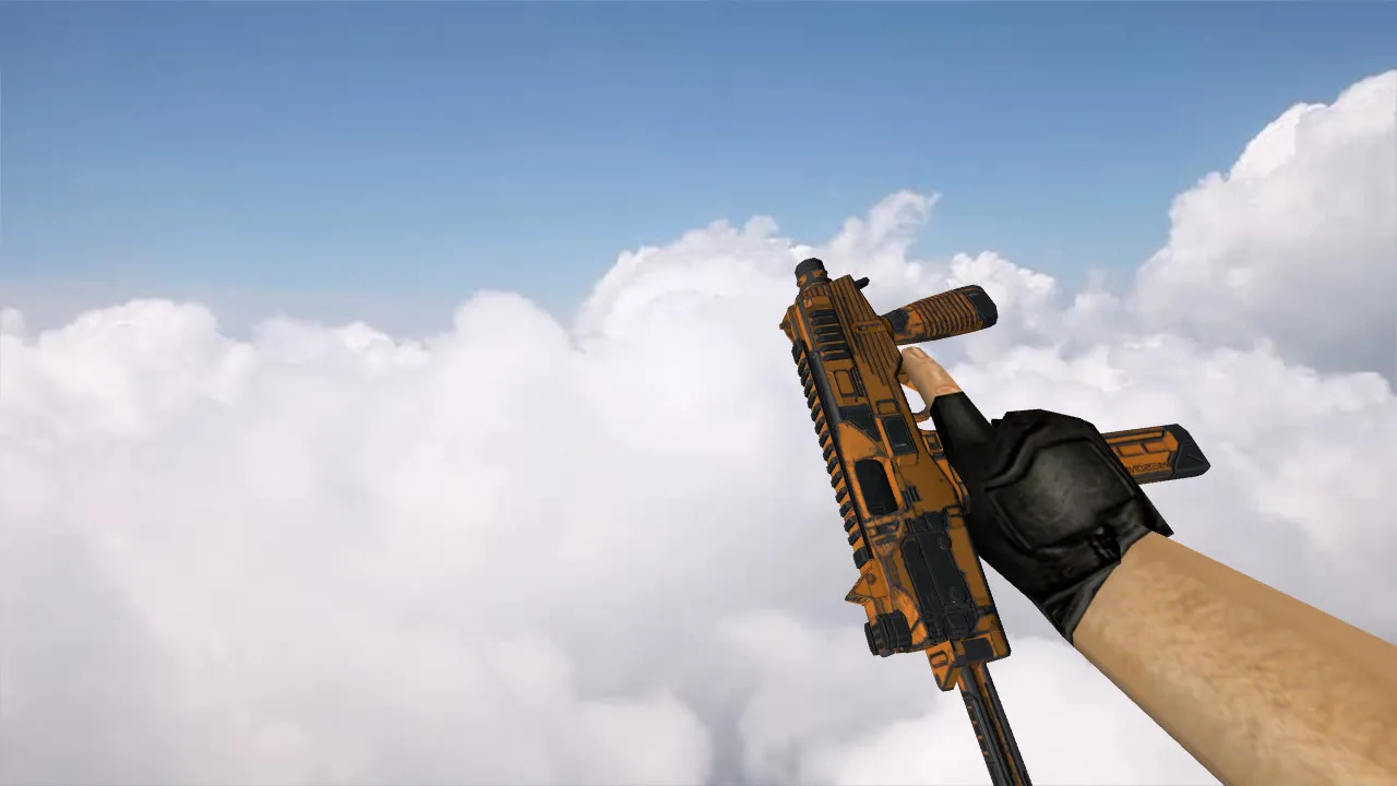 Скриншот Модель MP9 Colony 01 Orange для CS 1.6 - Скачай сейчас