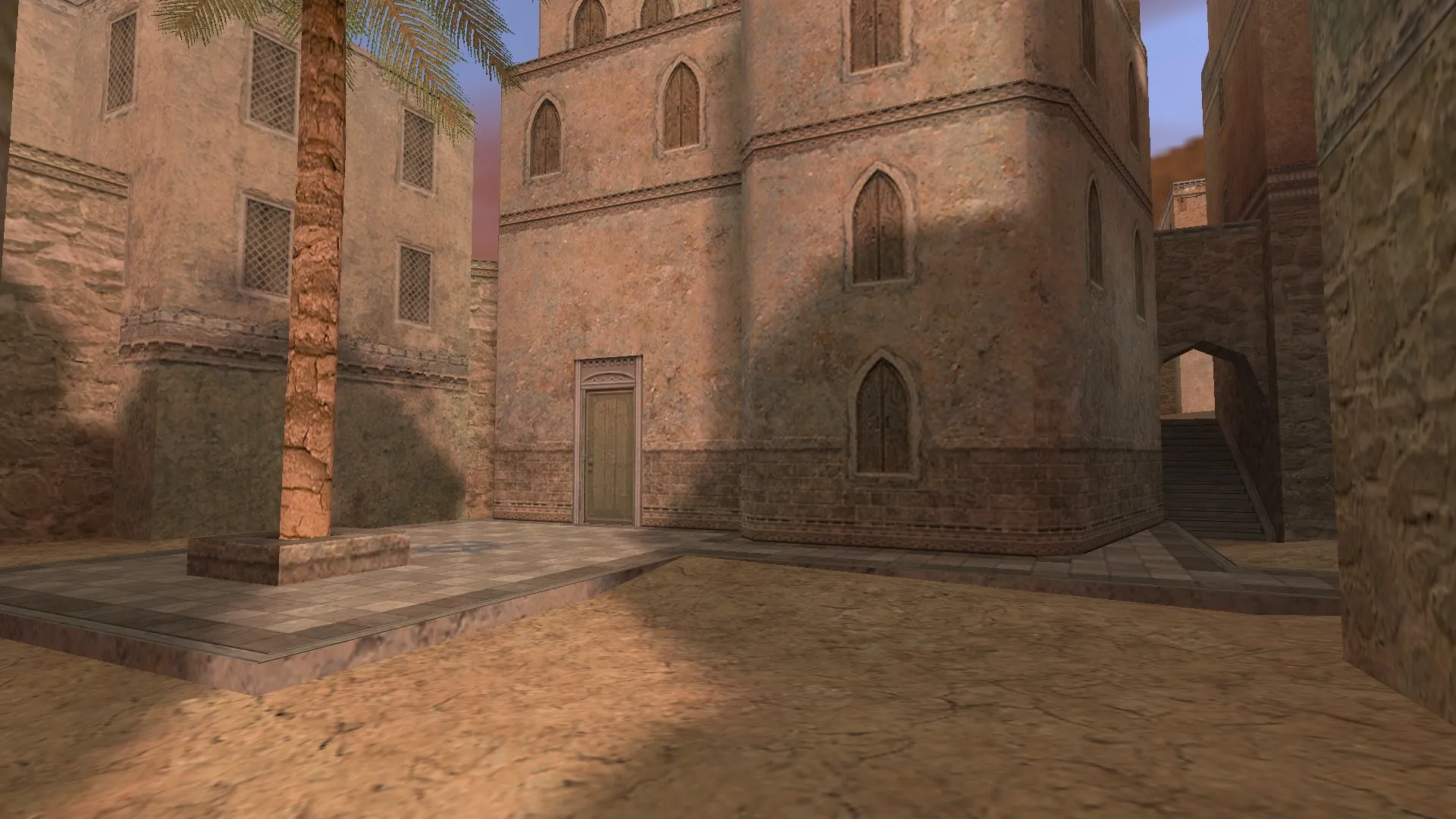 Скриншот  de_halla для CS 1.6: карта, точки, .nav для ботов, оптимизация wpoly/epoly