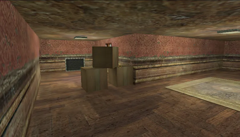 Скриншот  Карта de_storm_mansion для CS 1.6 - Тактические преимущества и особенности