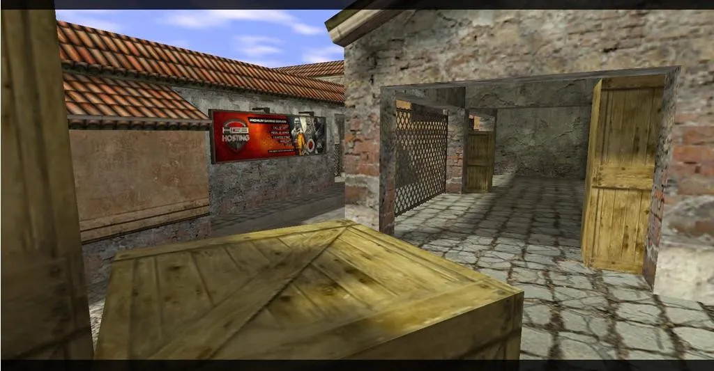 Скриншот  Карта de_kgb_2012 для CS 1.6: Тактические преимущества и детали