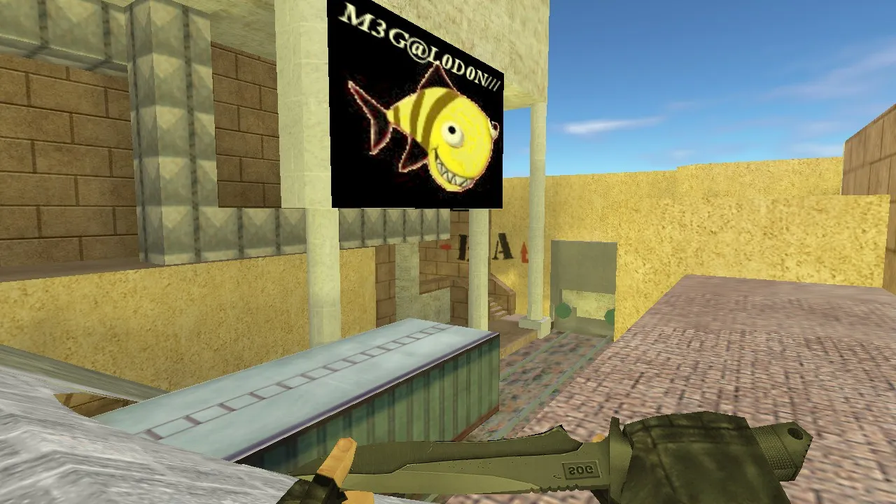 Скриншот Карта de_tipsi для CS 1.6 - Тактические особенности и оптимизация