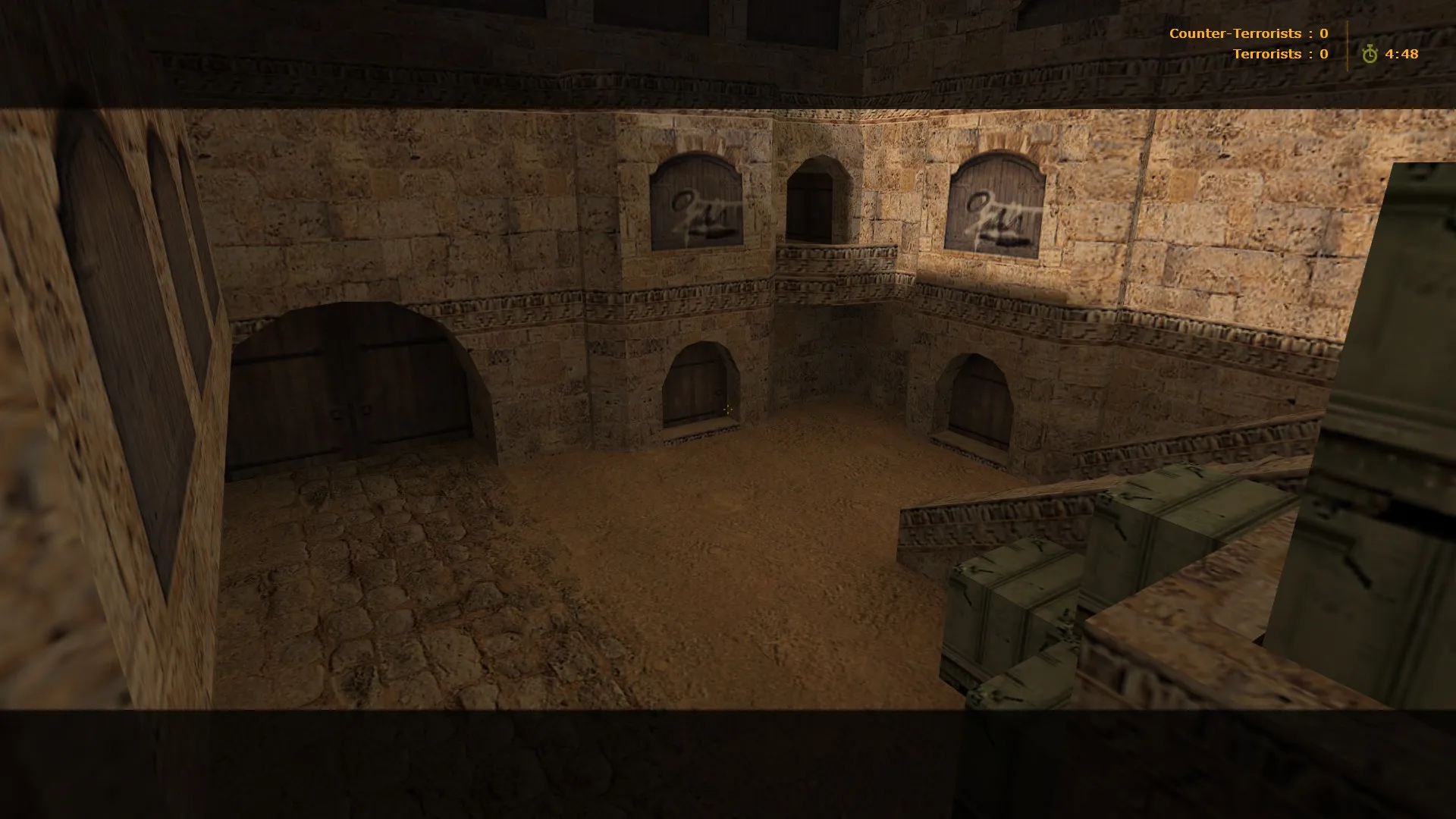 Скриншот  de_dustier карта для CS 1.6: точки, баланс сторон, .nav для ботов и оптимизация wpoly/epoly