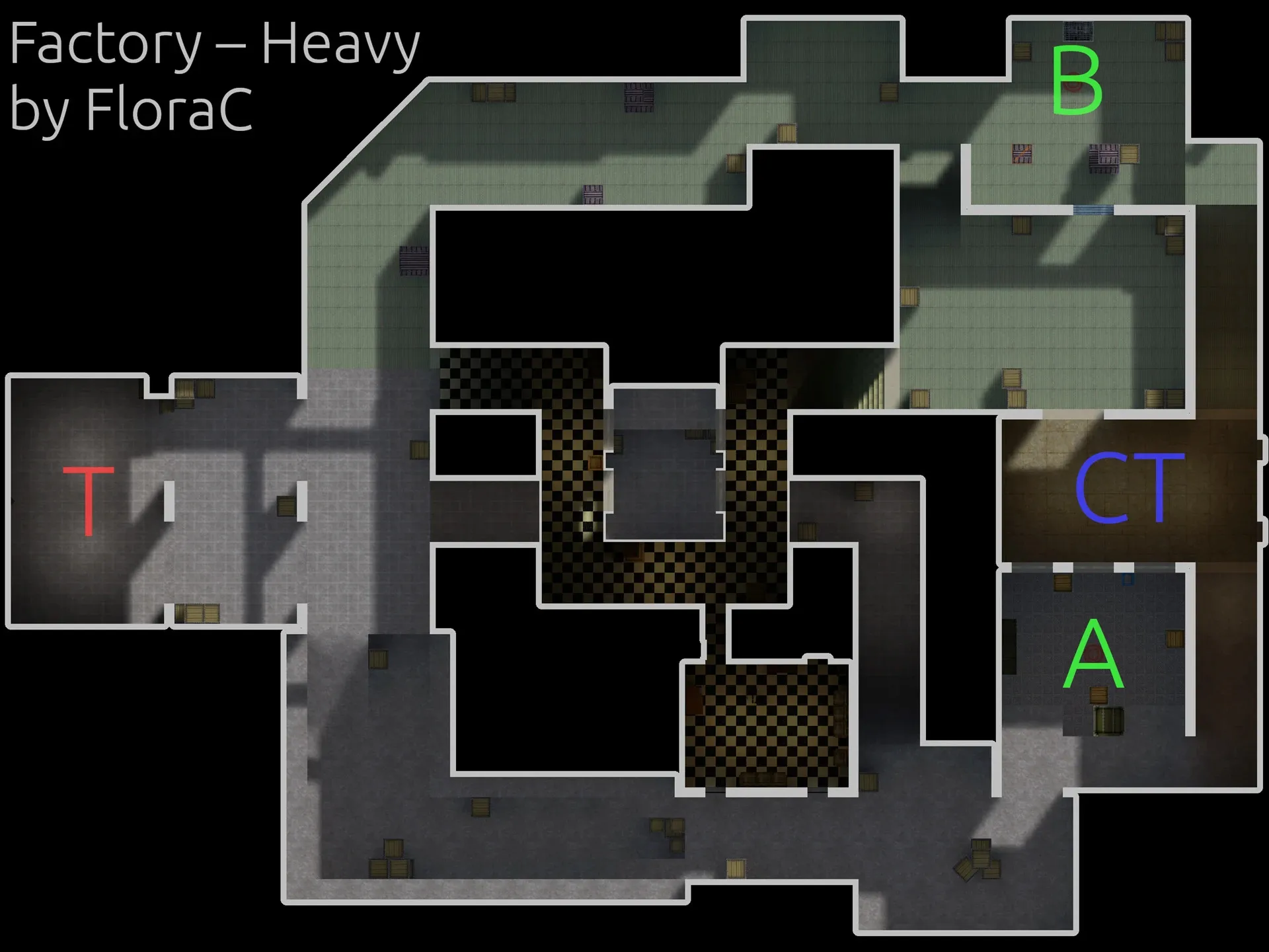 Скриншот  de_fac_heavy_z для CS 1.6: точки, маршруты, настройки ботов и оптимизация wpoly/epoly