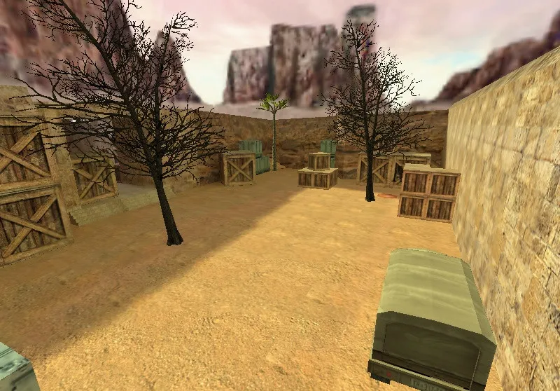 Скриншот de_dust_topshot для CS 1.6: тактика сторон, точки, боты (.nav), оптимизация wpoly/epoly