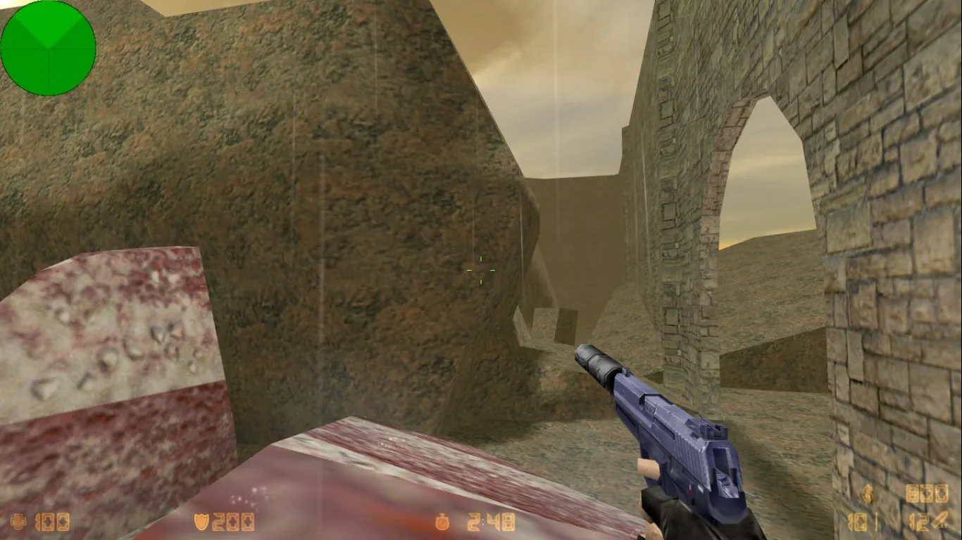 Скриншот  as_de_hungun_rockylake5 — DE карта для CS 1.6: точки, позиции, баланс сторон