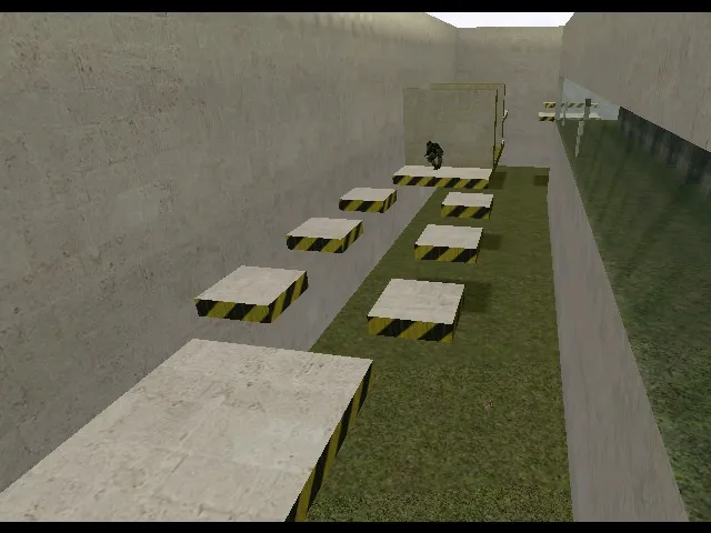 Скриншот  deathrun_joker1 для CS 1.6: карта deathrun, баланс раундов и точки для тактики