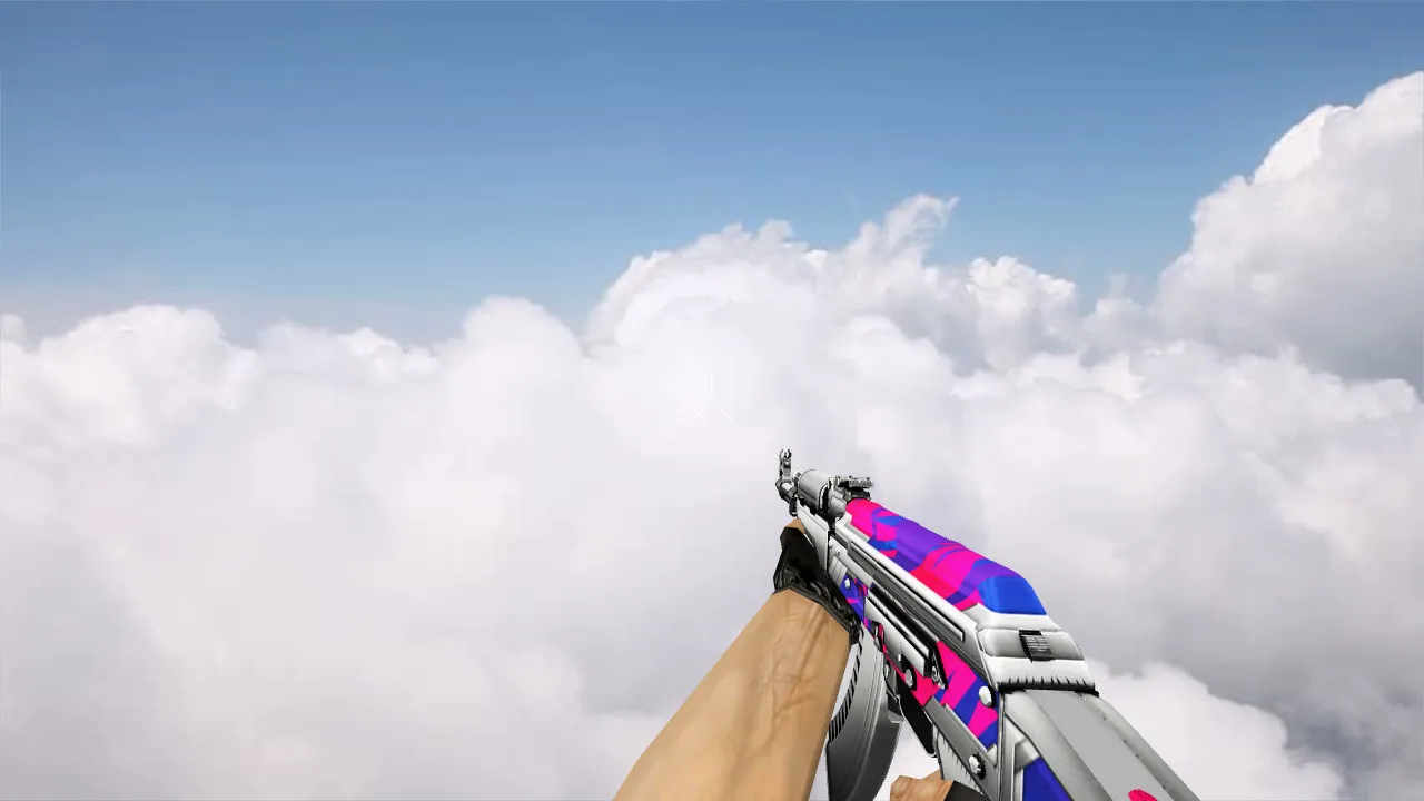 Скриншот Модель AK-47 Runner v_model для CS 1.6: p_, w_, звуки, анимация осмотра и текстуры