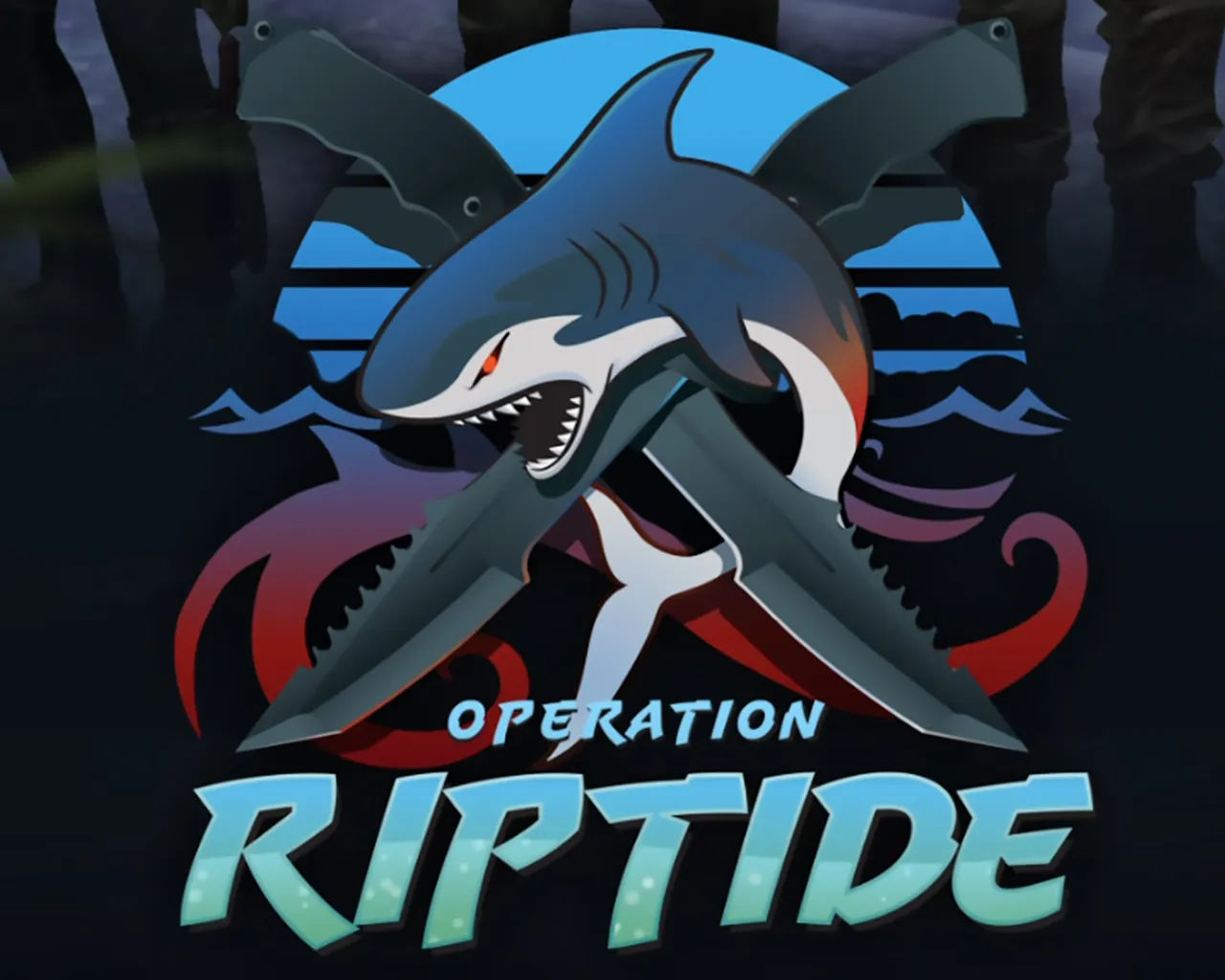 Скриншот Пак скинов «Хищные воды» (Riptide) для CS 1.6: модели v_, p_, w_, звук, анимация осмотра и качество текстур