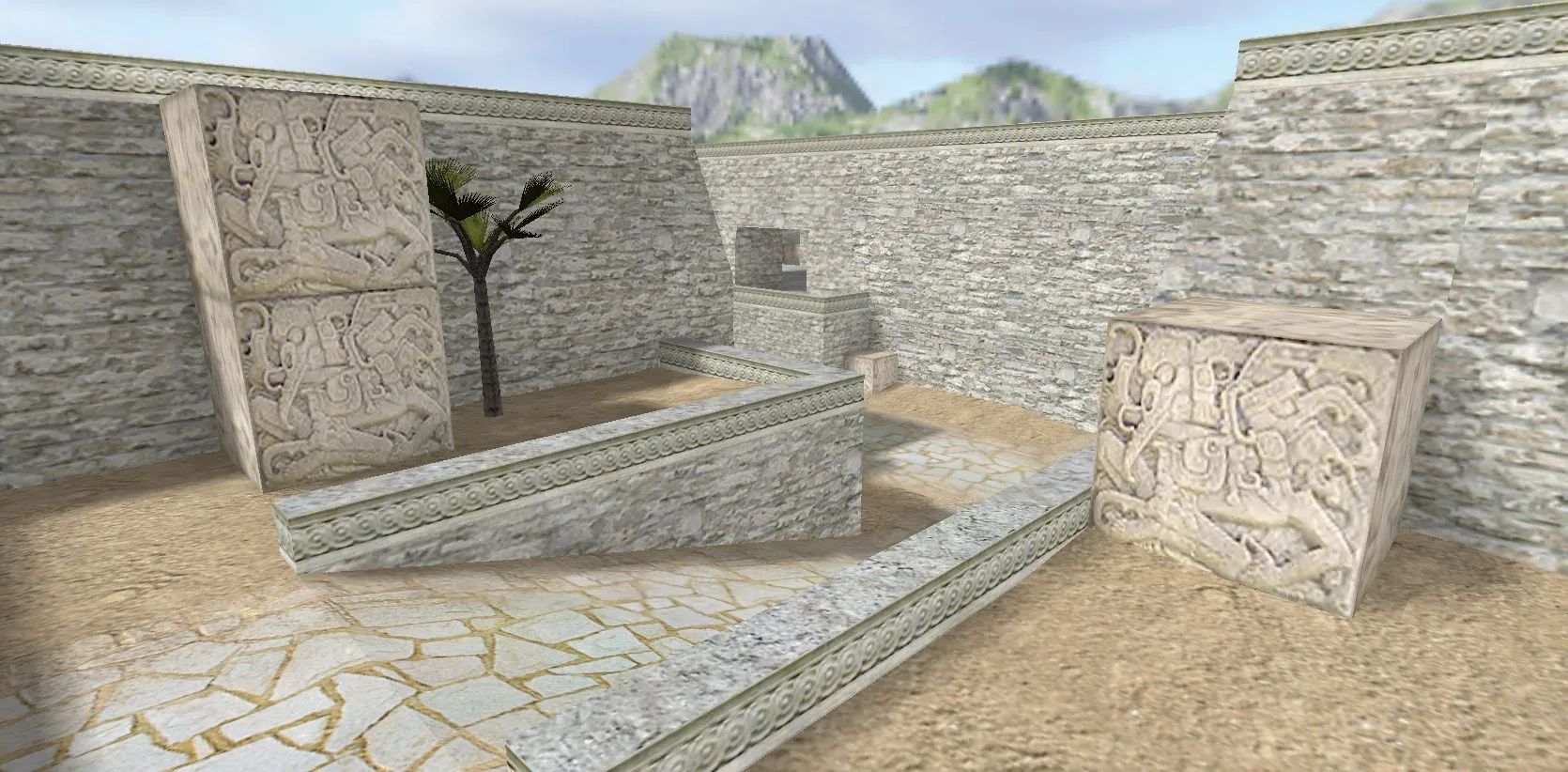 Скриншот Карта «de_aztec_curse» для CS 1.6