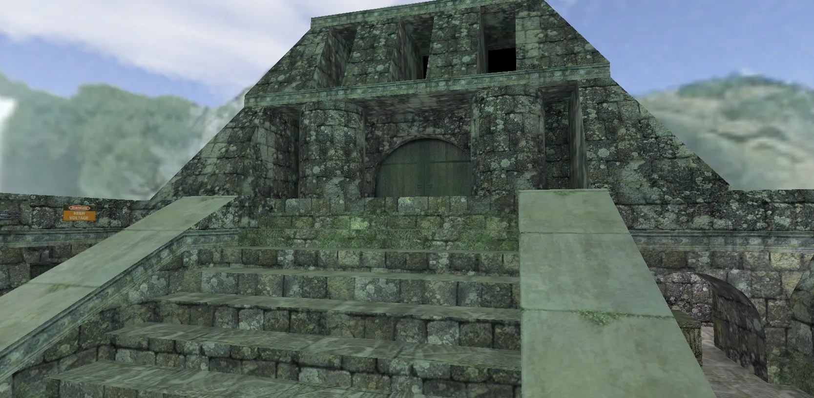 Скриншот  Карта de_lostworld для CS 1.6: тактика и особенности