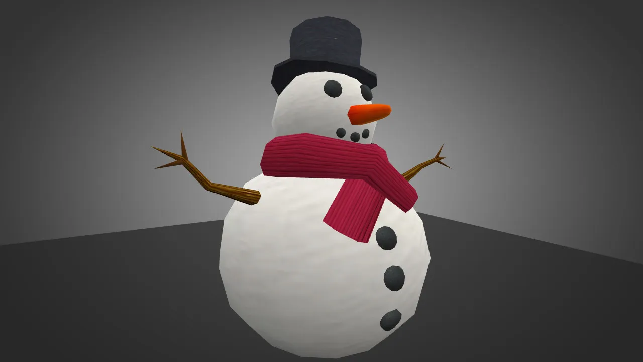 Скриншот Модель «Snowman» для CS 1.6 - Уникальный скин курицы