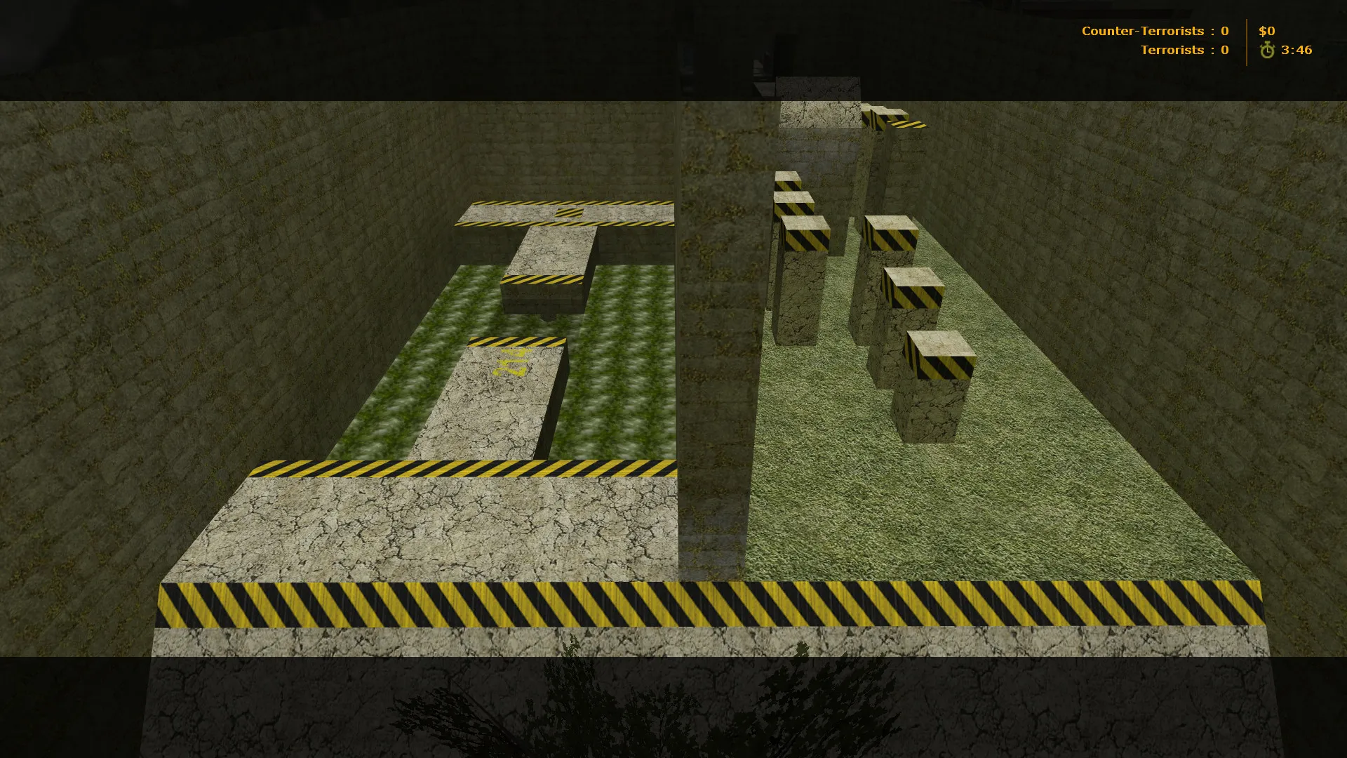 Скриншот  deathrun_qn_wild_b1 для CS 1.6: карта Deathrun, точки, маршруты, .nav и оптимизация