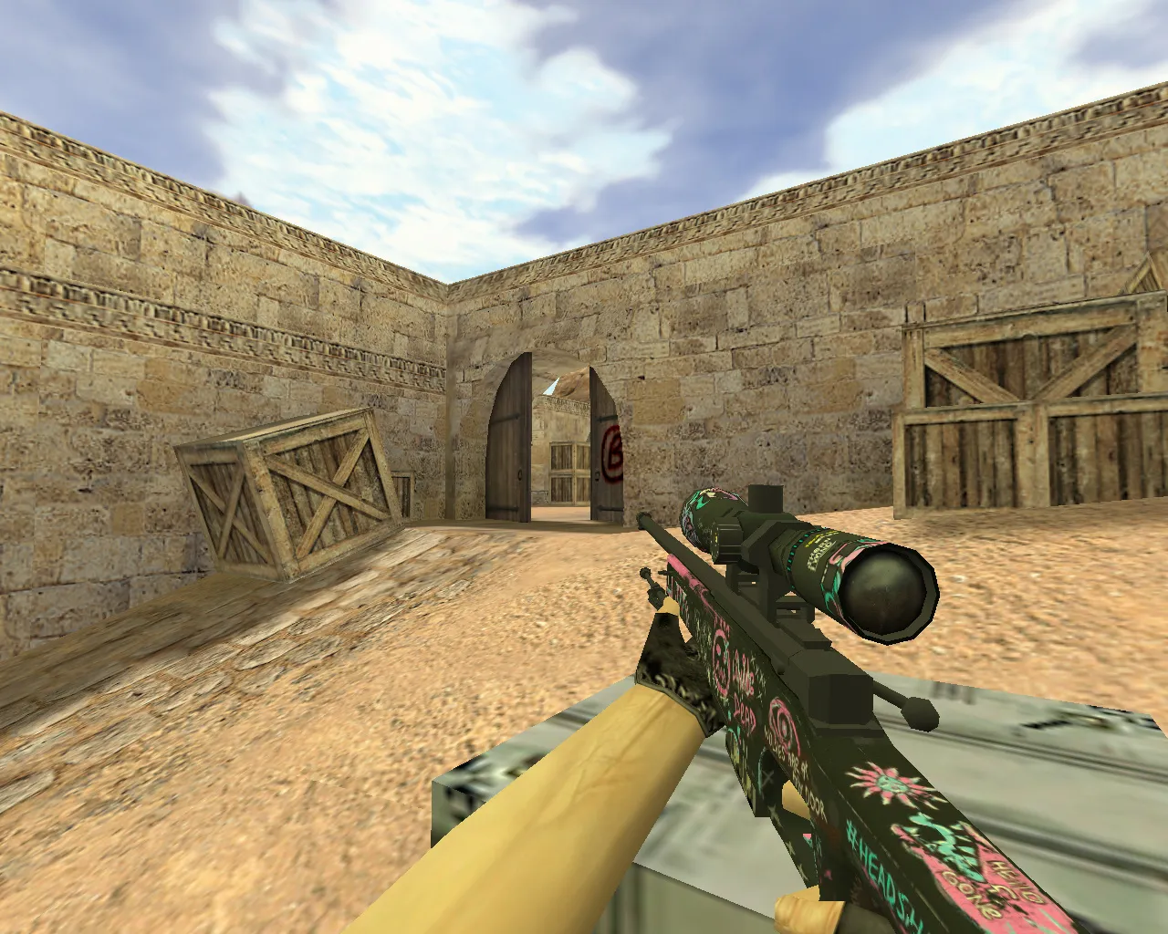 Скриншот Модель AWP Fever Dream для CS 1.6 - Качество и Уникальность