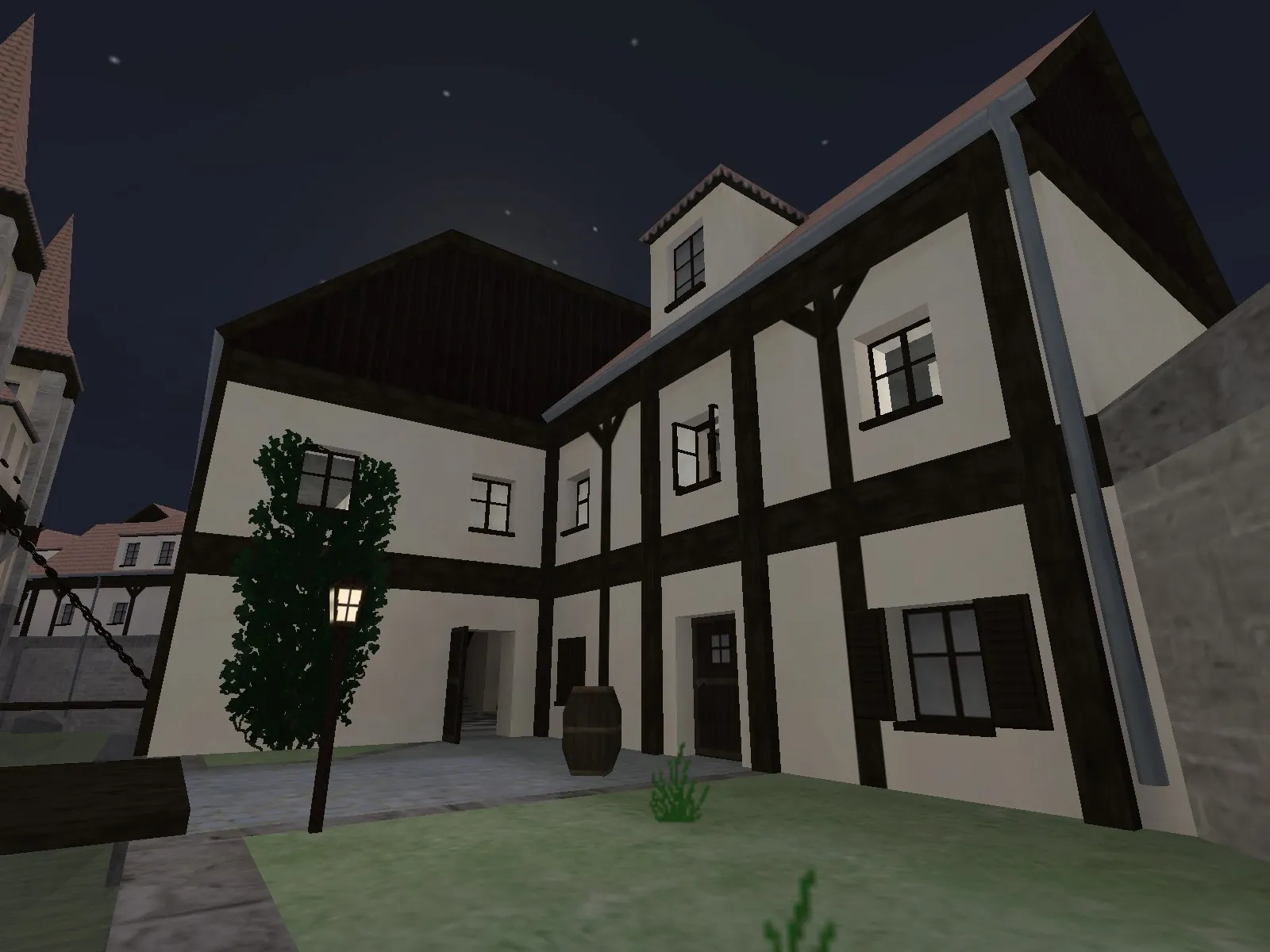 Скриншот  Карта de_racula2 для Counter-Strike 1.6: Обзор и тактика