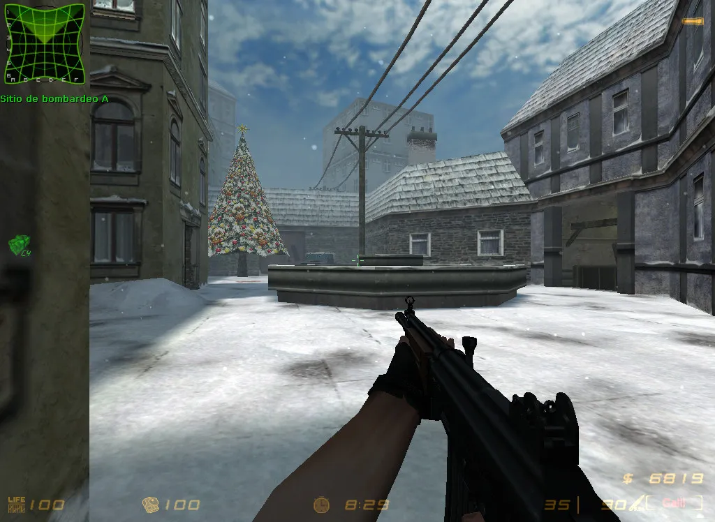 Скриншот  Карта de_vostokxmas_cso для CS 1.6: тактические особенности и детализация