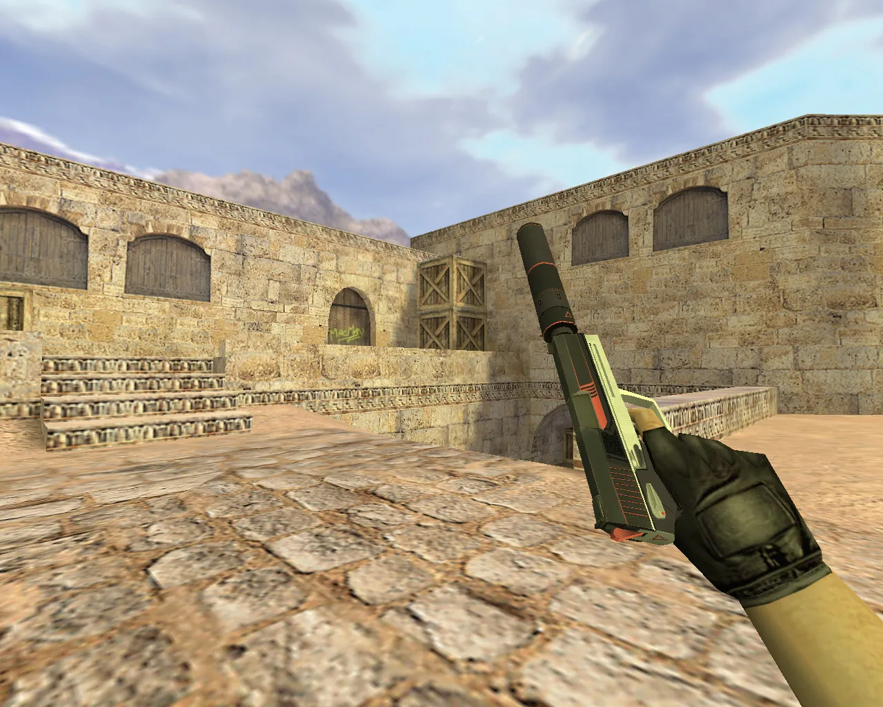 Скриншот Модель «USP Сайрекс» для CS 1.6 - Качественная замена