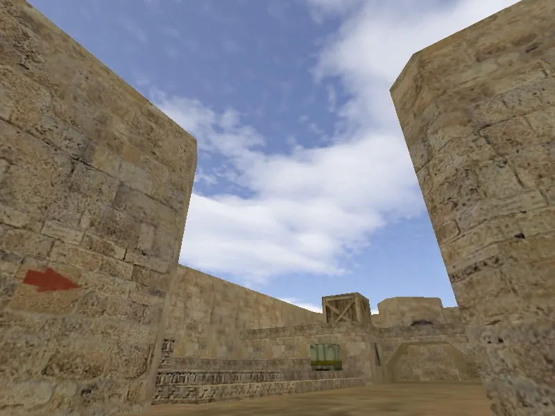 Скриншот  Карта de_riot для CS 1.6 - Тактический анализ и особенности