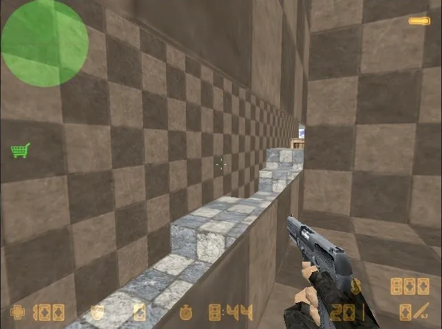 Скриншот  Карта de_uglypaintings для CS 1.6 – Обзор и особенности