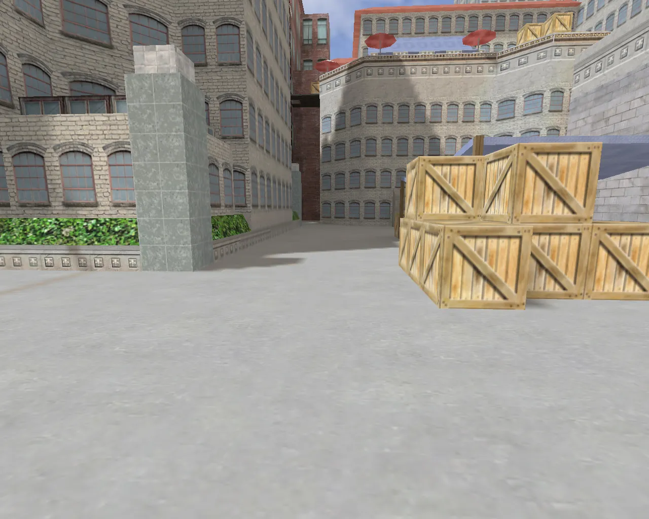 Скриншот  Карта «awp_rooftops» для CS 1.6: тактика, раунды, точки под AWP и ориентиры